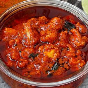 Cauliflower Pickle (Cauliflower Pachadi)