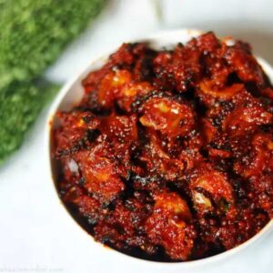 Bitter Gourd Pickle (Kakarakaya Pachadi)