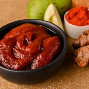 Mamidi Allam Pachadi (Mango Ginger Pickle)