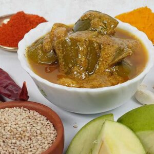 Sesame Seed Pickle (Nuvvula Avakaya Pachadi)