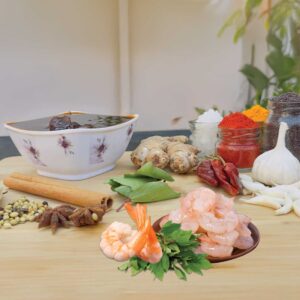 Gongura Prawn's Pickle (Gongura Royyala Pachadi)